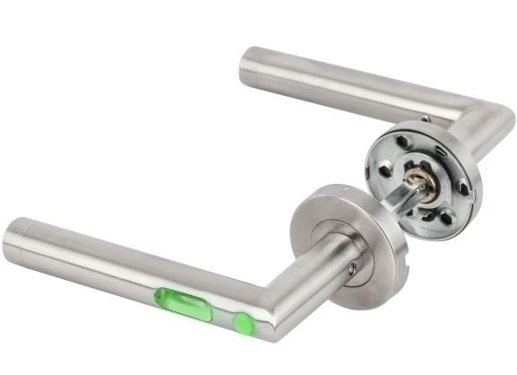 Mozgásérzékelős kilincspár, zöld LED, YH-D13R-gn